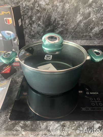 Кастрюля с крышкой «MercuryHaus» 4 л