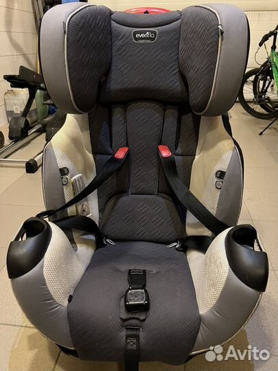 Детское автокресло isofix evenflo б/у
