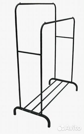 Вешалка для одежды напольная металлическая