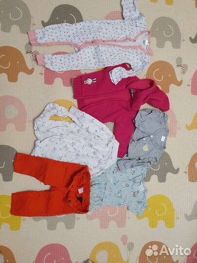 Пакет детских вещей для девочки