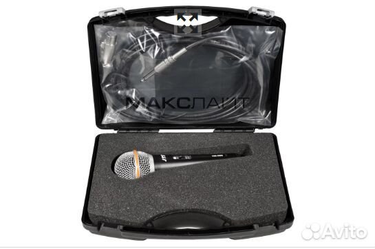 Микрофон вокальный, кардиоидный, 80-12000Гц, в кей
