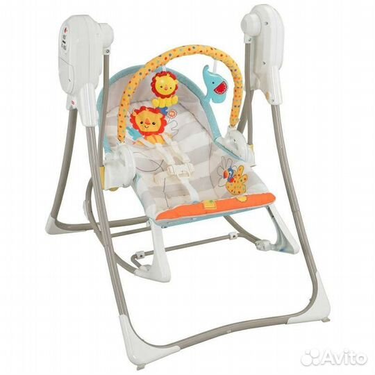 Детские электрокачели 3 в 1 fisher price