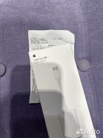 Apple USB-C to SD card reader картридер