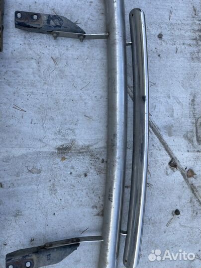 Защита бампера на Lexus LX570