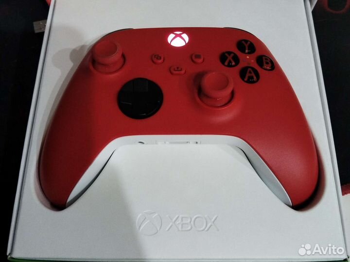 Беспроводной геймпад Xbox Series S/X красный