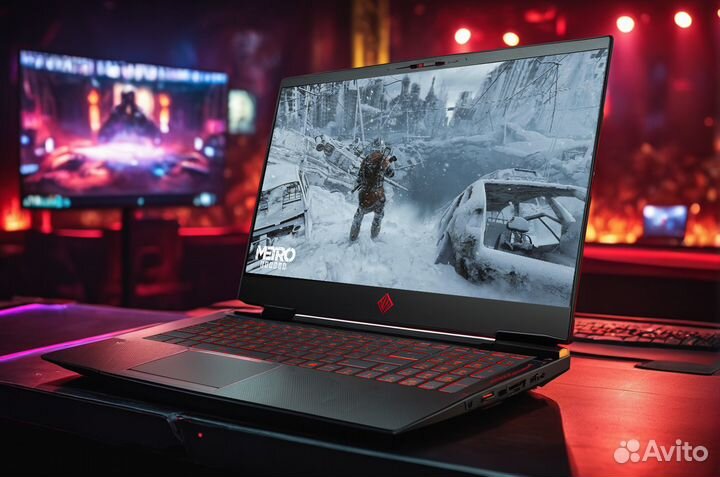 Ноутбук HP Omen: игры / SSD / RTX 2060 / Core i5