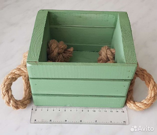 Ящик деревянный, декоративный