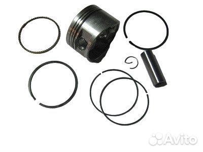 Поршень в сборе 52,40 мм мопед Дельта, Альфа, Зод