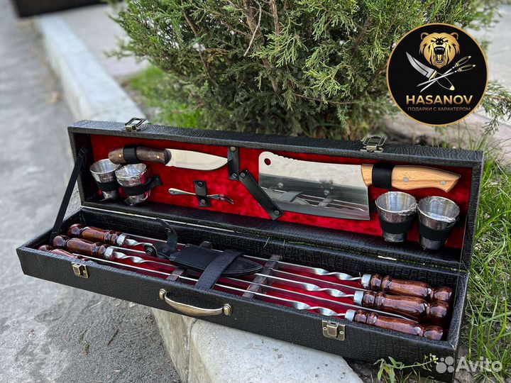 Подарочный шашлычный набор для мужчин