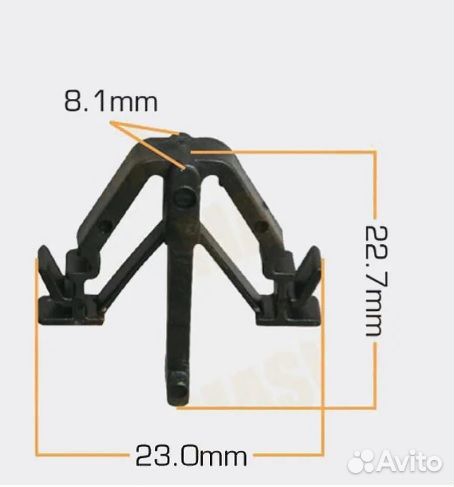 Покер пластм.крепежный 