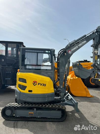 Мини-экскаватор Force vector FV35, 2024