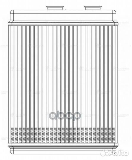 Радиатор отоп. для а/м УАЗ 3163 Патриот (06.200