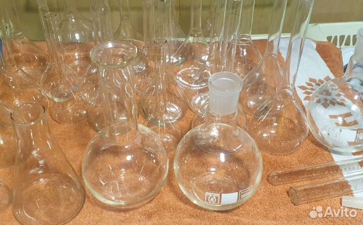 Химическая посуда(колбы)