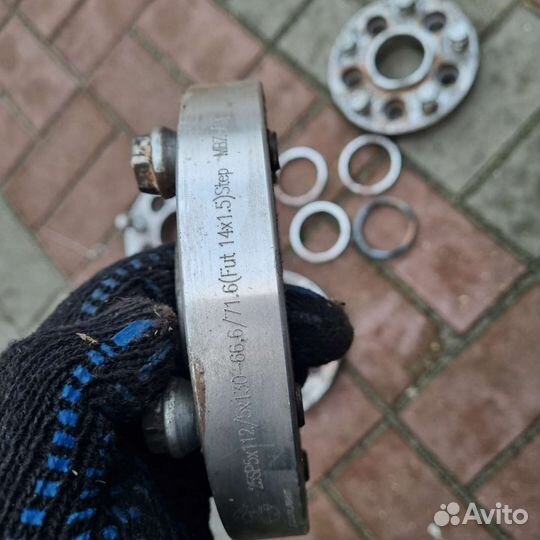 Переходные проставки с 5х112 на 5х130 с болтами