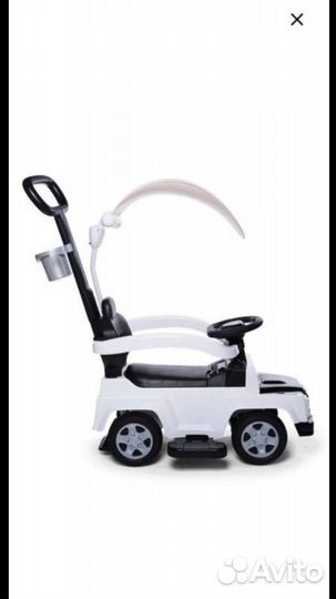 Детская машинка каталка с ручкой