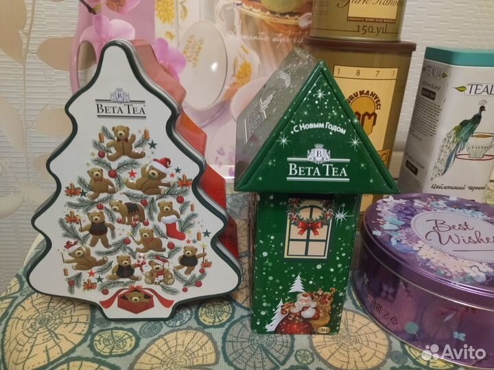 Жестяные банки коробки