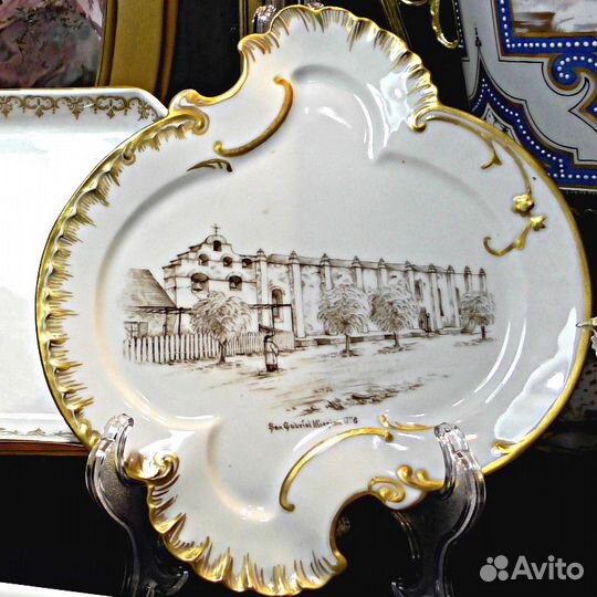 Тарелка.19 век.Франция.Haviland.Лимож