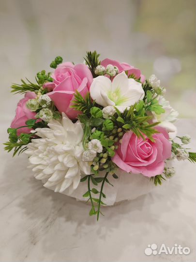 Букет из мыла