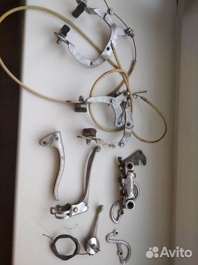 Рама, вилка, колеса,руль,звезды СССР