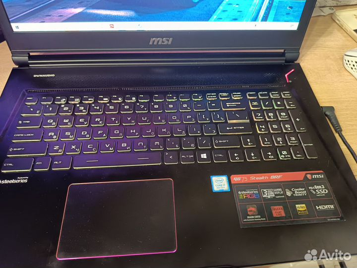 MSI core i7-8750h, gtx1070, 120hz