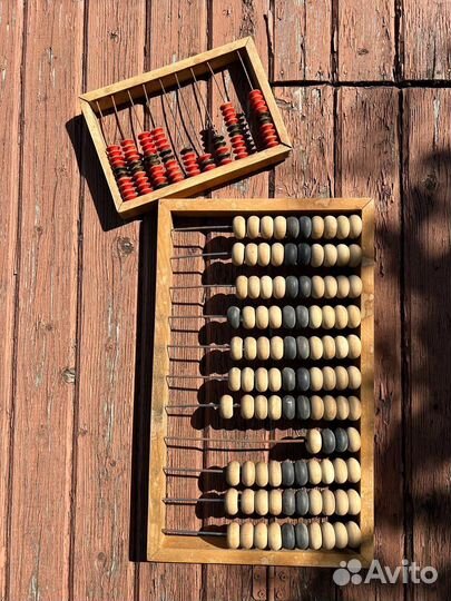 Счеты деревянные бухгалтерские СССР головоломка
