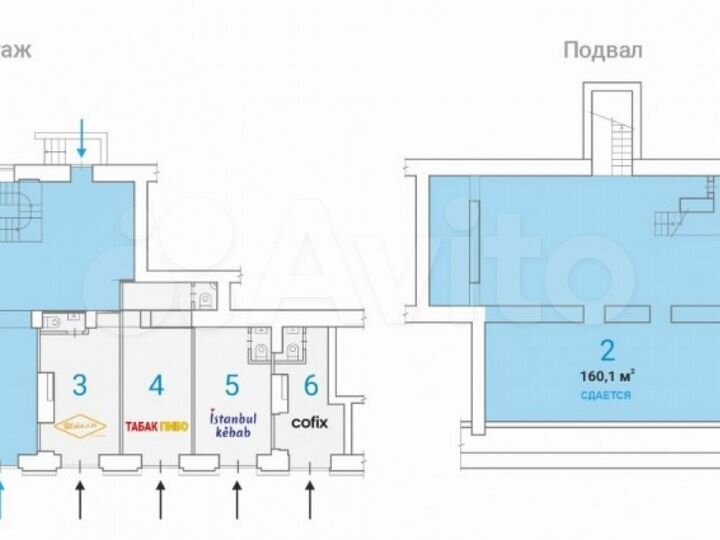 Продам торговое помещение, 265.3 м²