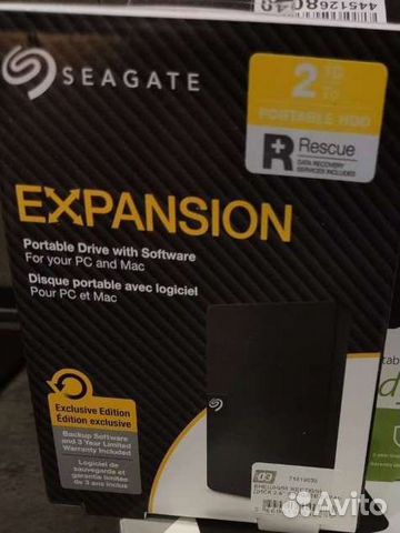 HDD Seagate Expansion 2Tb новый гарантия