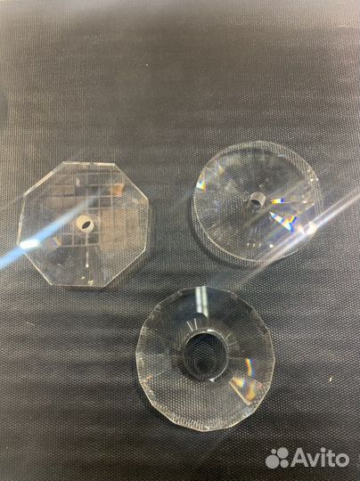 Розетки хрусталь Чехия СССР стаканчики