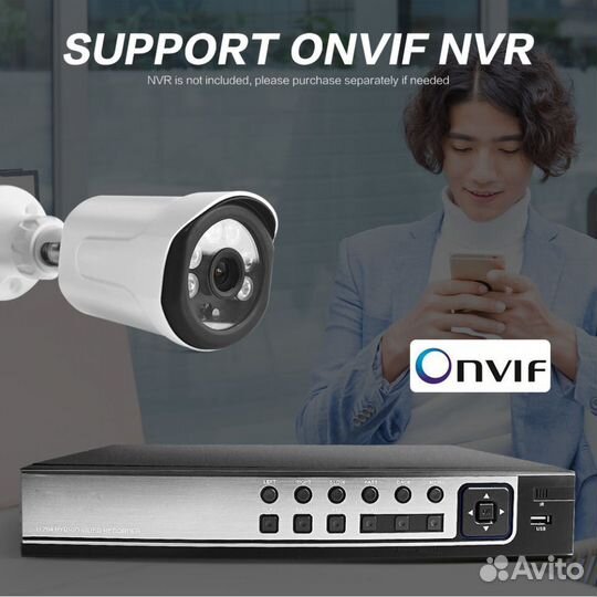 R-cams для камер 9ти канальный IP регистратор