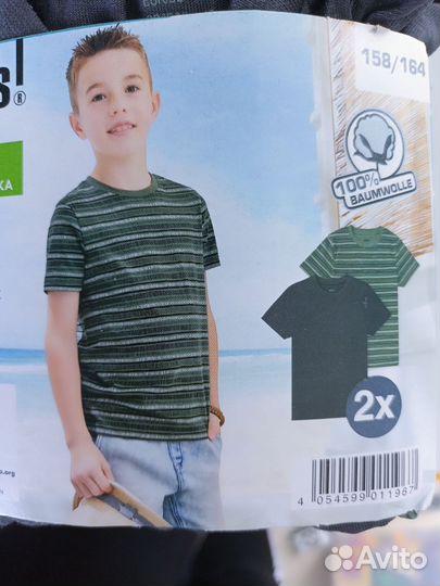 Комплект футболок для мальчика Pepperts 158-164