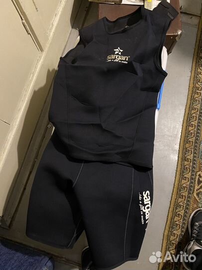 Гидрокостюм sargan (шорты-майка) 2mm