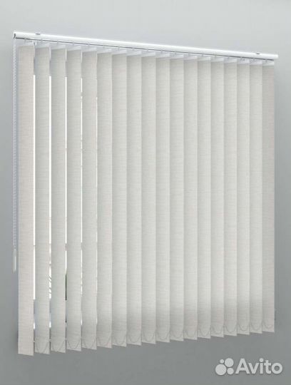 Вертикальные тканевые жалюзи Маис бежевый