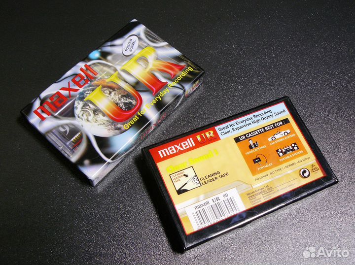 Чистые аудиокассеты(Maxell и sony)