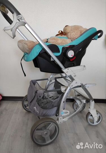 Коляска 2 в 1 с автолюлькой