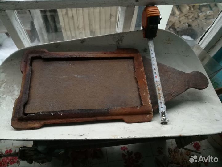 Литье для печи задвижка, дверка