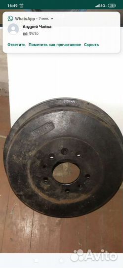 Барабаны тормозные Газ Волга, Газель