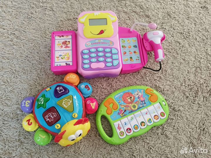 Музыкальные и развивающие игрушки пакетом
