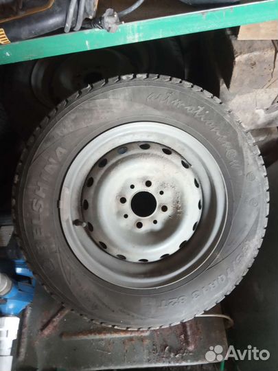 Зимняя резина на штампах r13