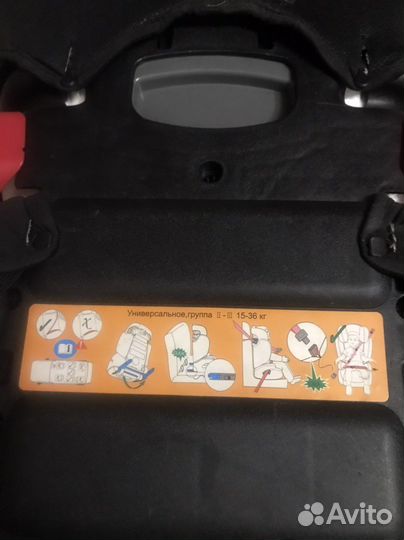 Детское автокресло capella isofix 15-36 кг