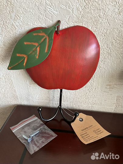 Новая декоративная вешалка Яблоко