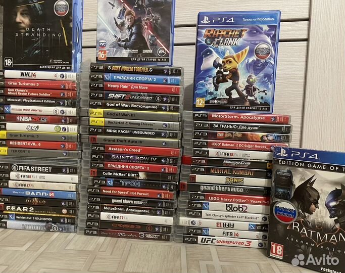 Игры для Sony PlayStation 3/4 /Nintendo