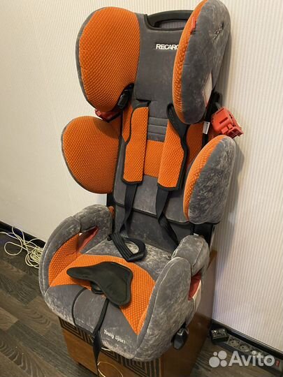 Детское кресло автомобильное recaro young sport