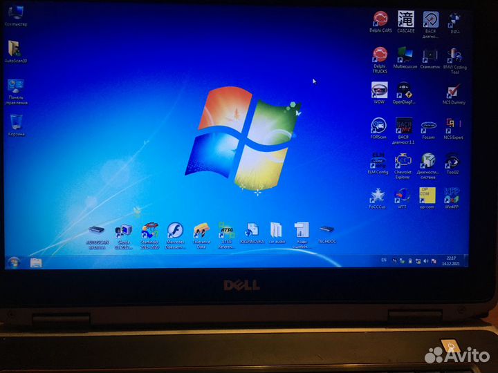 Автосканер Delphi с ноутбуком, полный комплект Pro