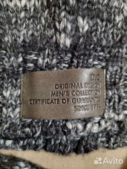 Комплект шапка и шарф D&G