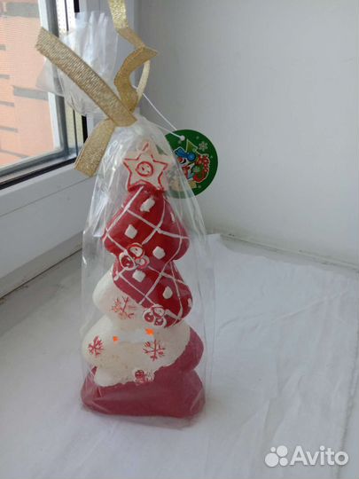 Свечки сувенирные новогодние, разные