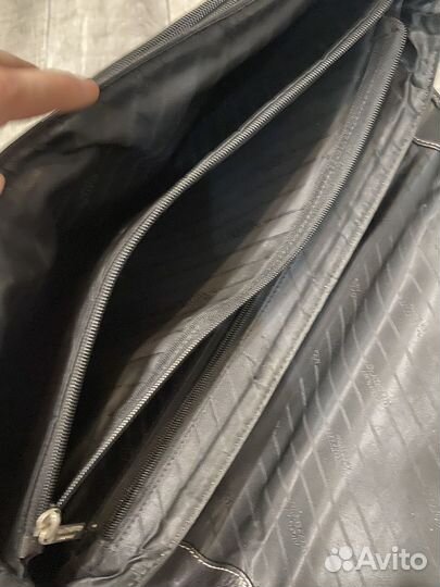 Мужской кожаный портфель dr koffer