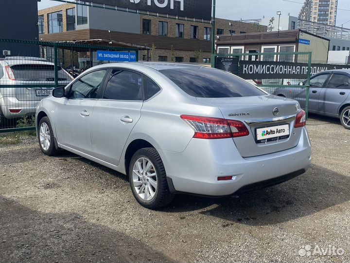 Nissan Sentra 1.6 CVT, 2014, 127 000 км