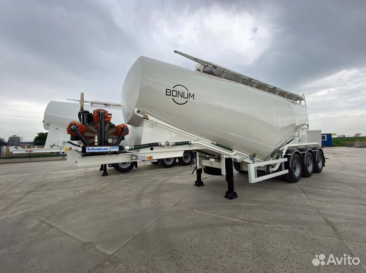 Полуприцеп цементовоз Bonum 34 куб.м, 2023
