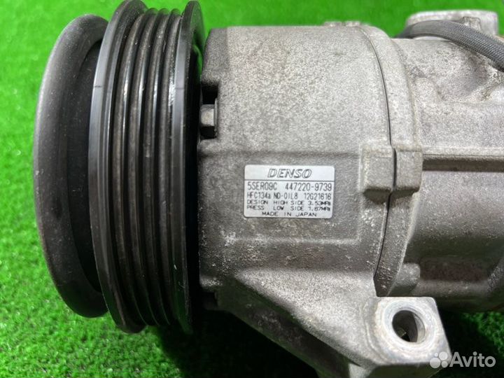 Компрессор кондиционера Toyota Belta NCP96 2NZ-FE