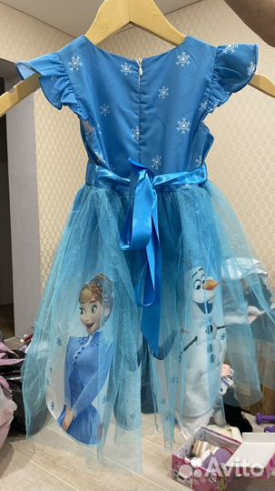 Платье детсуое снежинка